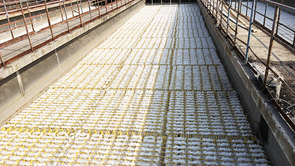 山東齊魯石化煉油廠/橡膠廠廢水填料改造工程案例