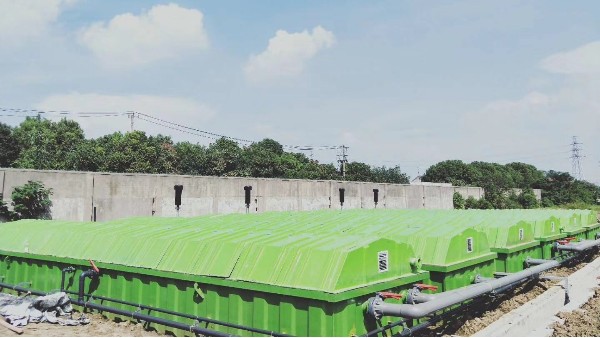 昆山某生活污水一體化設備處理案例