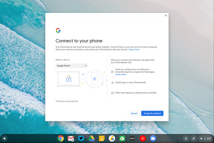 Chrome OS 71正式發(fā)布，帶來(lái)更好Android協(xié)作功能